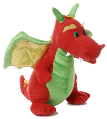 Jouet mou de peluche d'enfants de peluches de dragon de Dino à ailes par mode