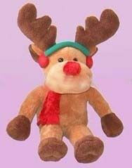 La peluche adaptée aux besoins du client d'enfants de peluches d'orignaux/renne joue