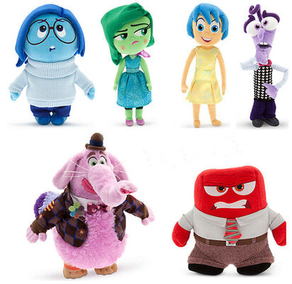 De Disney jouets mous mignons de peluche de bande dessinée de poupées à l'envers pour des bébés