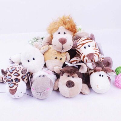 Poche de crayon de peluche de bande dessinée de Disney, poche animale de crayon de tirette