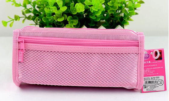 Princesse Plush Pencil Bag pourpre/de rose Disney avec la tirette pour des cadeaux de promotion