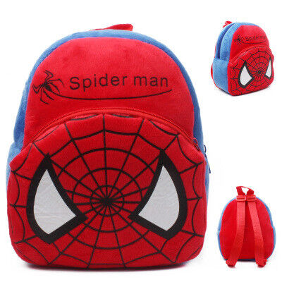 Les sacs à dos d'école d'enfants de Spiderman de bande dessinée ont personnalisé la peluche molle