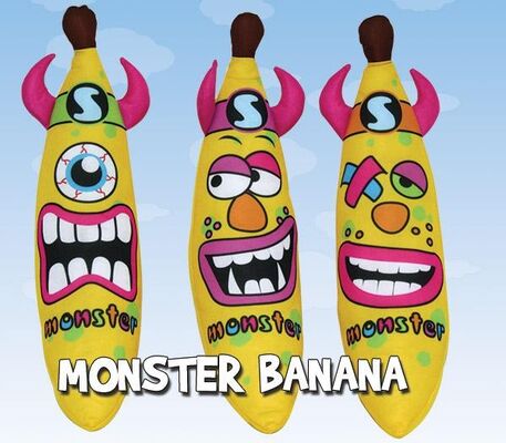 la banane de monstre de carnaval de 12 pouces a bourré des jouets de peluche pour des vacances d'andl de festival