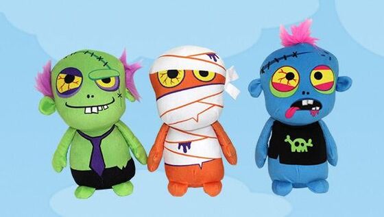 la peluche de Halloween de 8 de pouce caractères de carnaval joue de petites peluches