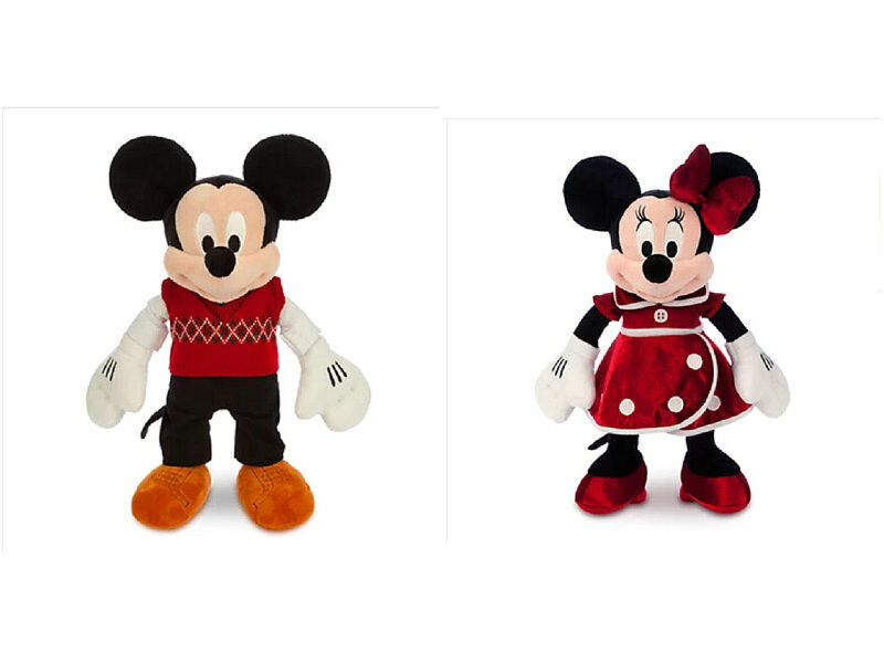 Noël Minnie Mouse et jouets de peluche de Mickey Mouse Disney 40cm