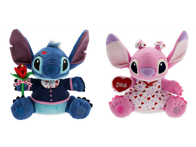 Point vert et rose de Saint Valentin et matériel mou superbe de jouets de peluche d'ange