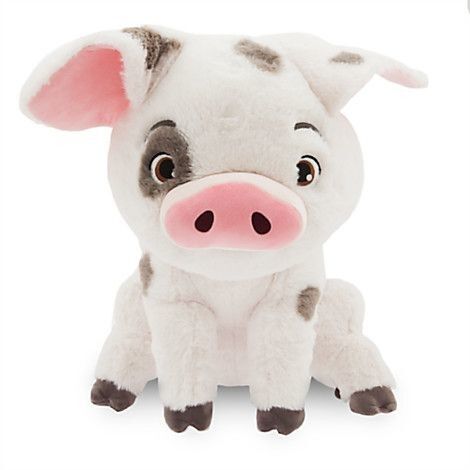 Jouets mous de bande dessinée originale de Disney Moana Pua de mode d'impression 25cm