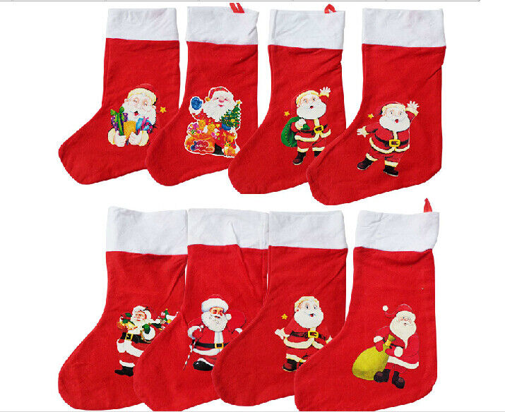 le cadeau de peluche de bas de Santa de Noël 16inch pour des vacances de Noël célèbrent